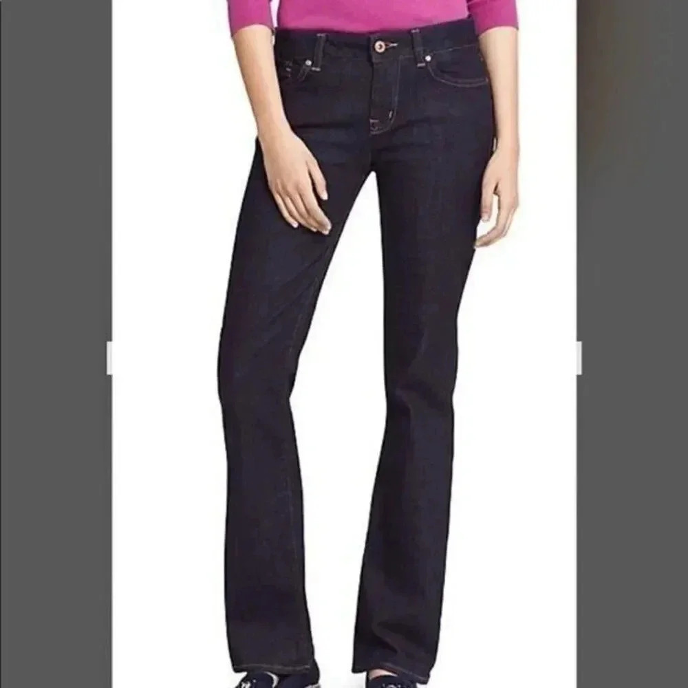 Tommy Hilfiger curve bootcut women jeans